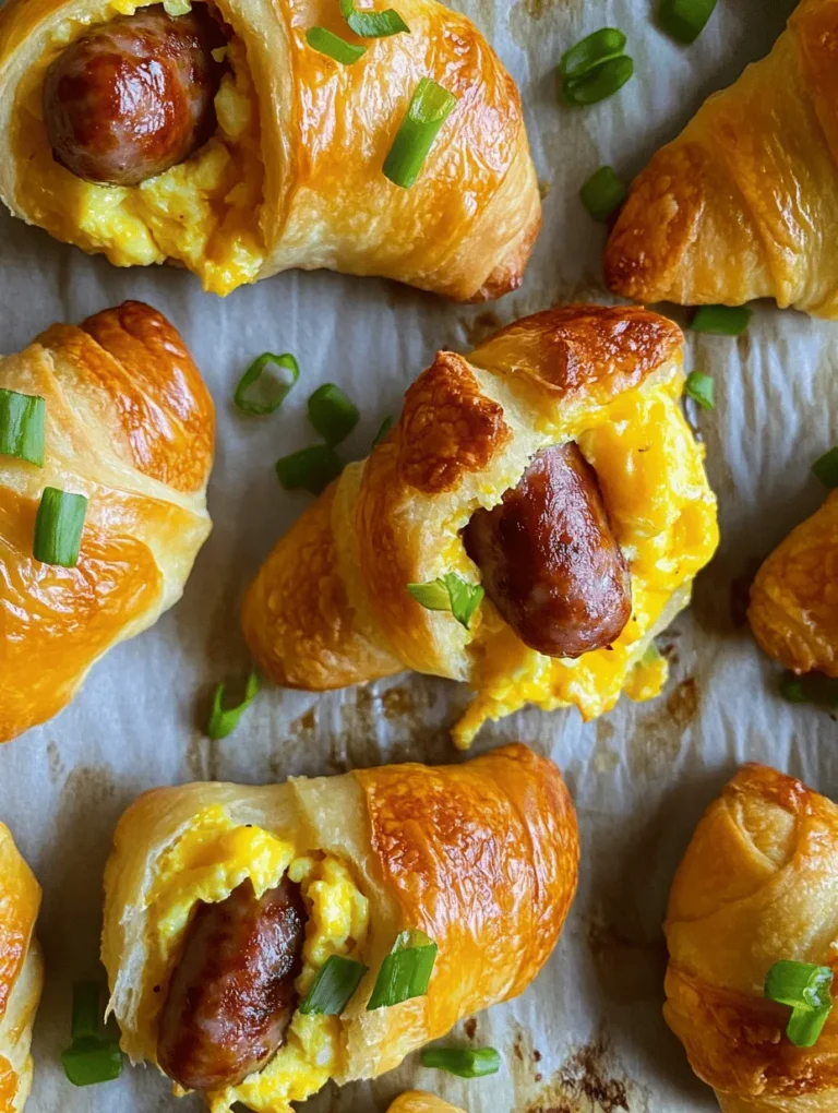 In today’s fast-paced world, breakfast trends have shifted towards convenient yet satisfying options that cater to both busy lifestyles and the desire for delicious meals. The popularity of grab-and-go breakfast items has surged, as people look for ways to enjoy a hearty start to their day without spending hours in the kitchen. Among these delightful breakfast innovations, Breakfast Pigs in a Blanket stand out as a fun and easy-to-make dish that appeals to all ages.