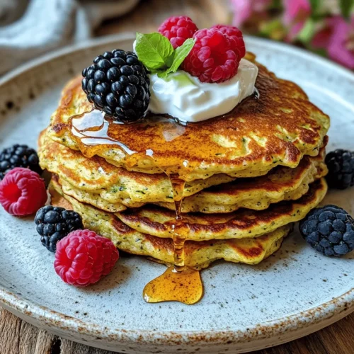 Are you looking for a breakfast option that is both nutritious and delicious? Look no further than Zucchini and Oatmeal Pancakes! This innovative recipe combines the wholesome goodness of oats with the subtle sweetness and moisture of zucchini, creating a delightful way to start your day. The increasing trend of incorporating vegetables into breakfast dishes is not only a culinary innovation but also a way to boost the nutritional profile of your morning meal. Zucchini, in particular, is a fantastic choice due to its numerous health benefits, making these pancakes a great addition to your breakfast rotation.