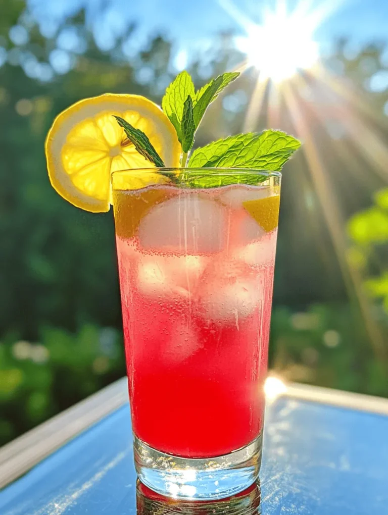 As the temperature rises and the sun shines brighter, there's nothing quite like a refreshing drink to quench your thirst. With the arrival of warm weather, homemade beverages become a staple, providing a perfect way to stay cool and hydrated. While classic options like lemonade and iced tea reign supreme, it’s time to elevate your beverage game with a unique twist: Refreshing Rhubarb Lemonade.