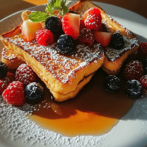 French toast is a beloved breakfast classic that has stood the test of time, transcending cultures and generations. This delightful dish, known for its crispy edges and soft, custardy center, is a comforting way to start any day. Among the myriad variations of French toast, the Classic French Toast Delight made with brioche or challah stands out for its unique texture and rich flavor profile. These types of bread elevate the dish to a gourmet level, making it not just a meal but an experience.
