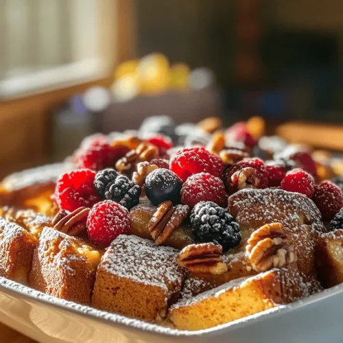 Brunch is a cherished tradition in many households, serving as a delightful opportunity to gather friends and family around the table to enjoy good food and great company. Among the plethora of brunch options, one dish stands out for its deliciousness and ease of preparation: the Overnight French Toast Casserole. This delightful casserole is not only a feast for the senses but also a practical solution for those busy mornings when time is of the essence.