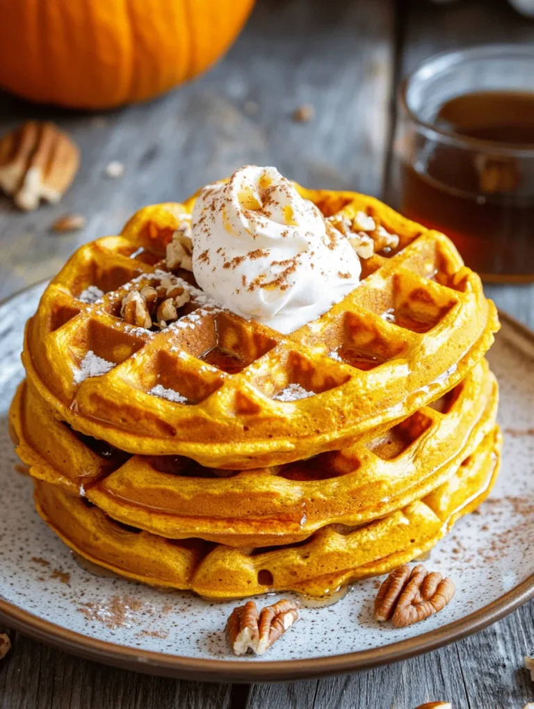 As the leaves begin to turn and the air grows crisp, there's an undeniable charm that comes with the arrival of pumpkin season. From lattes to pies, pumpkin has secured its place in the hearts—and stomachs—of food lovers everywhere. Among the myriad of pumpkin-infused delights, fluffy pumpkin waffles stand out as an ideal breakfast option. These waffles are not just a treat for the taste buds; they evoke the coziness of autumn mornings and the warmth of homemade meals.