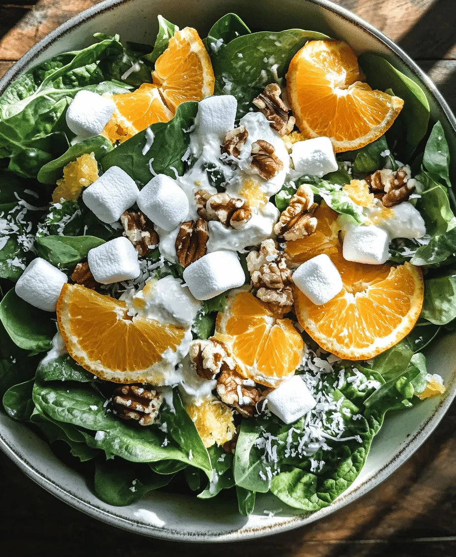 To truly appreciate the Orange Dreamsicle Salad, it’s essential to delve into the individual components that come together to create this refreshing dish. Each ingredient plays a vital role, contributing to both the flavor and nutritional profile of the salad.