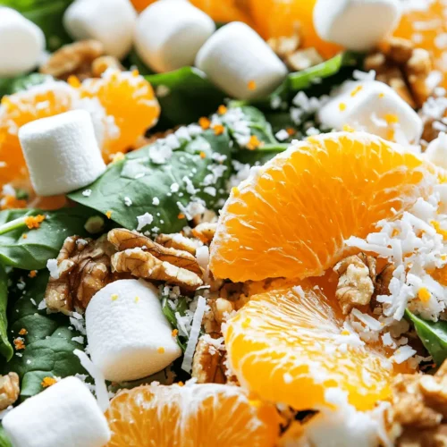 To truly appreciate the Orange Dreamsicle Salad, it’s essential to delve into the individual components that come together to create this refreshing dish. Each ingredient plays a vital role, contributing to both the flavor and nutritional profile of the salad.