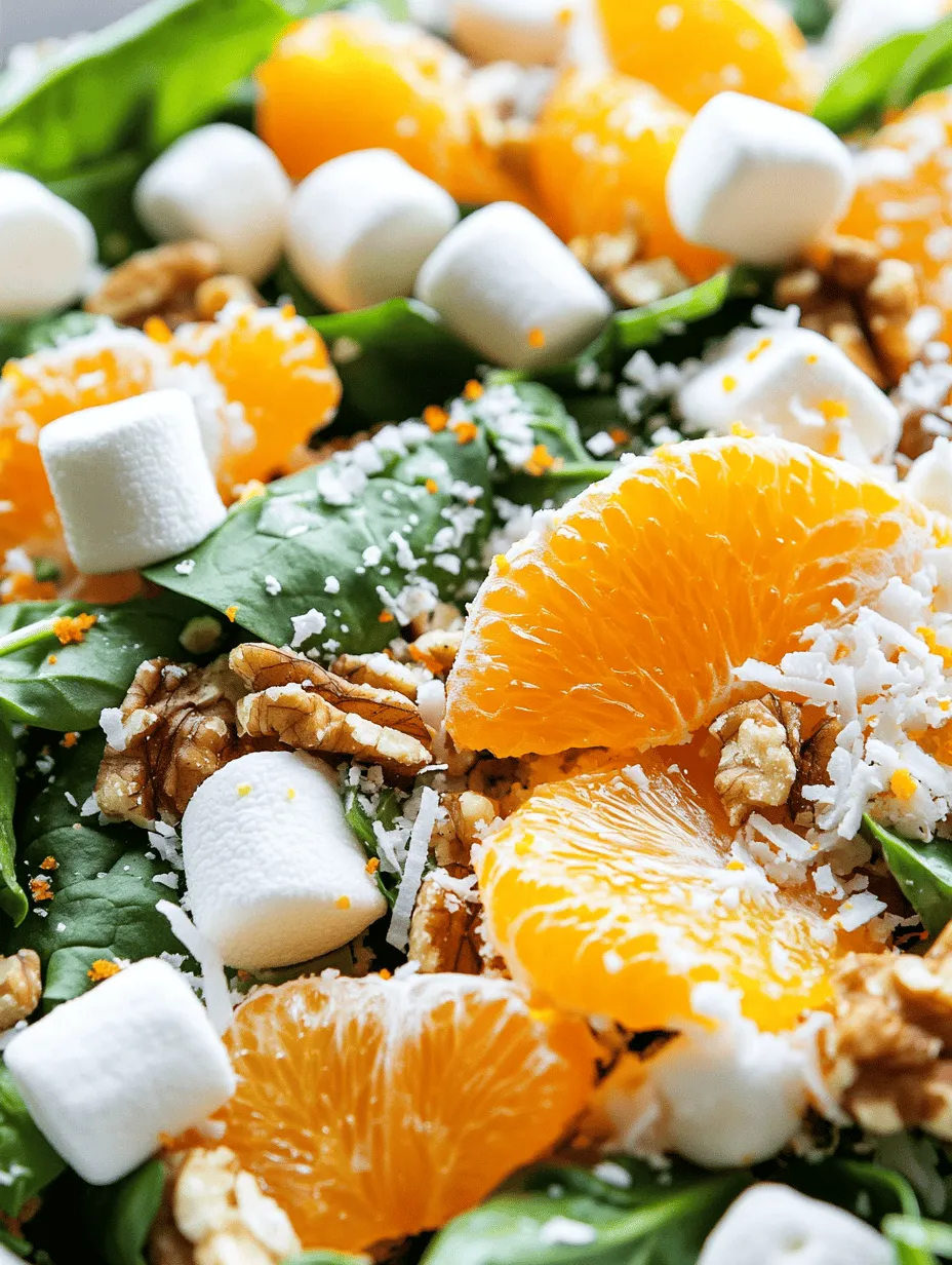 To truly appreciate the Orange Dreamsicle Salad, it’s essential to delve into the individual components that come together to create this refreshing dish. Each ingredient plays a vital role, contributing to both the flavor and nutritional profile of the salad.