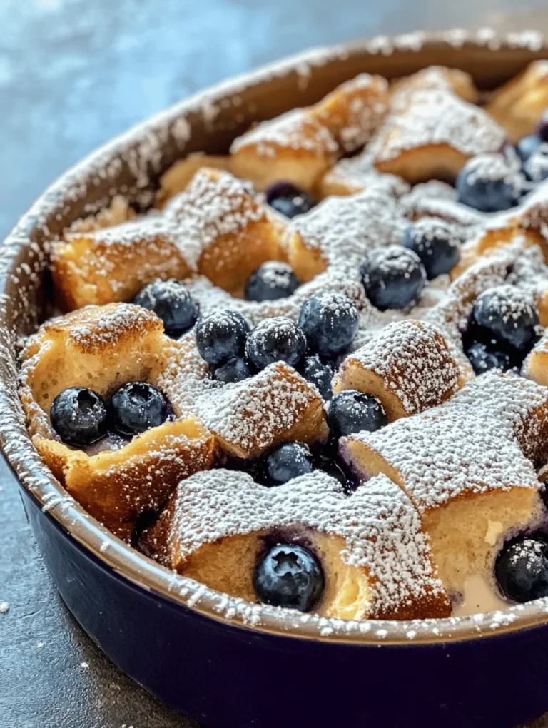 If you’re looking for a show-stopping breakfast that combines the richness of cream cheese with the fresh burst of blueberries, then look no further than the Blueberry Cream Cheese French Toast Casserole. This dish is the perfect way to elevate your breakfast or brunch game, offering a delightful blend of creamy, sweet, and fruity flavors that are sure to impress your family and friends. Imagine waking up to the comforting scent of fresh baked goods wafting through your home, accompanied by the promise of a delicious meal that requires minimal effort.