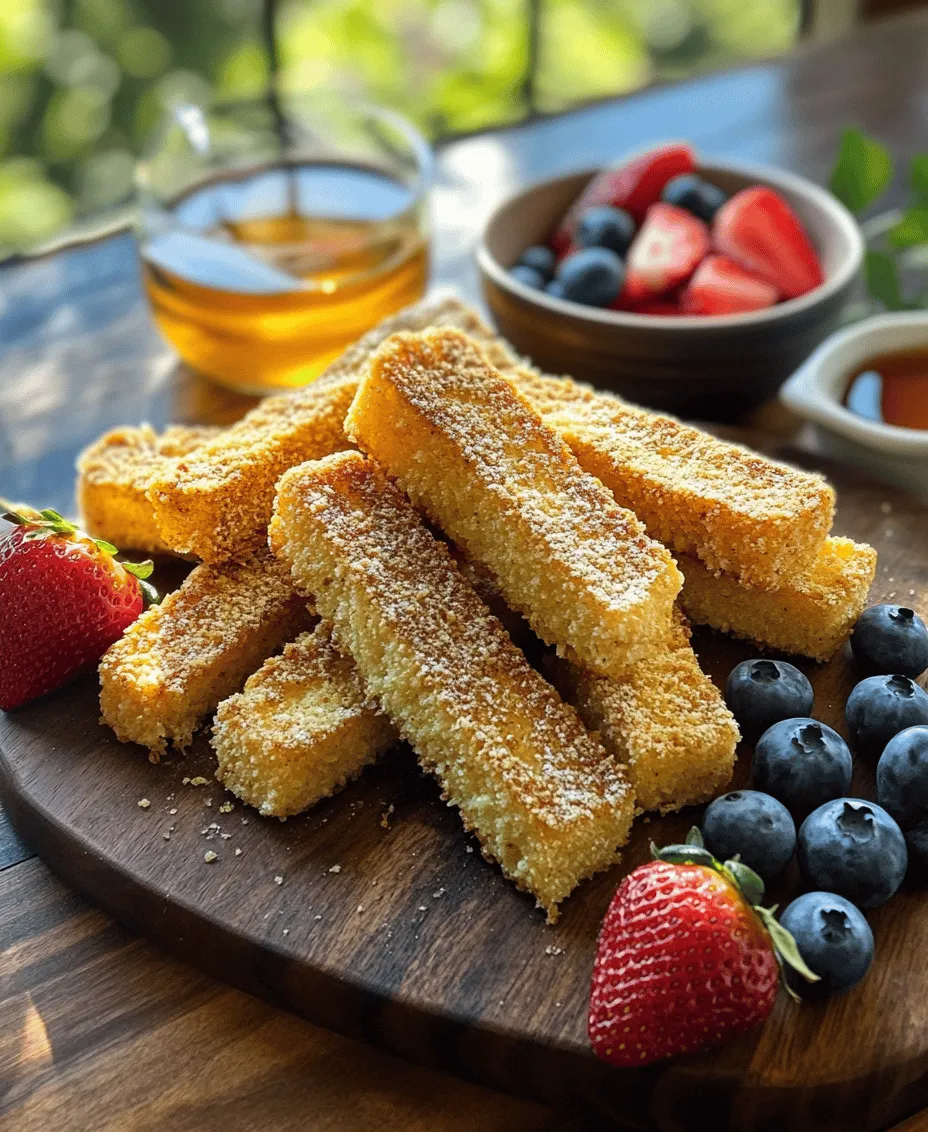 French toast has long been a beloved breakfast staple in kitchens around the world. Its warm, comforting flavors and delightful aromas evoke memories of family gatherings and leisurely weekend brunches. Traditionally, French toast consists of slices of bread soaked in a mixture of eggs and milk, then cooked to golden perfection on a skillet. However, as culinary creativity expands, so does the way we enjoy this classic dish. Enter the baked French toast sticks—a modern twist that is not only convenient but also family-friendly and healthier.