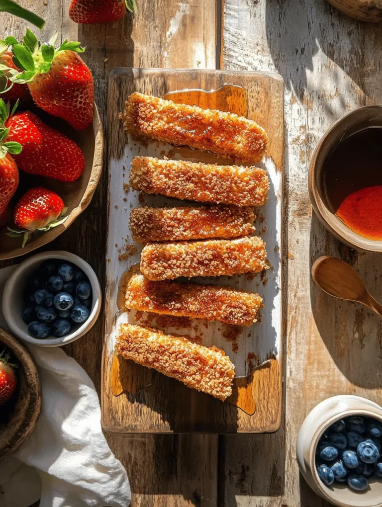 French toast has long been a beloved breakfast staple in kitchens around the world. Its warm, comforting flavors and delightful aromas evoke memories of family gatherings and leisurely weekend brunches. Traditionally, French toast consists of slices of bread soaked in a mixture of eggs and milk, then cooked to golden perfection on a skillet. However, as culinary creativity expands, so does the way we enjoy this classic dish. Enter the baked French toast sticks—a modern twist that is not only convenient but also family-friendly and healthier.