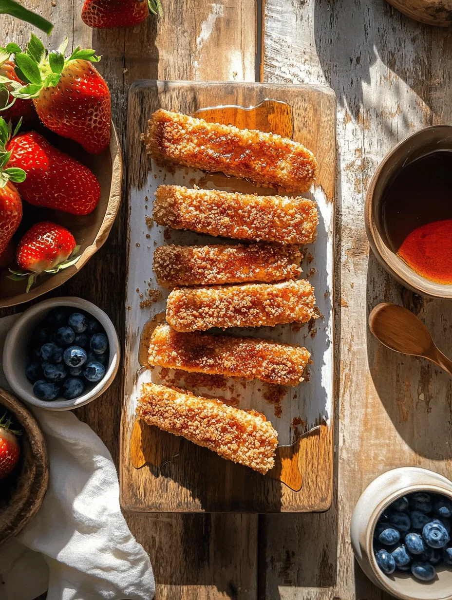 French toast has long been a beloved breakfast staple in kitchens around the world. Its warm, comforting flavors and delightful aromas evoke memories of family gatherings and leisurely weekend brunches. Traditionally, French toast consists of slices of bread soaked in a mixture of eggs and milk, then cooked to golden perfection on a skillet. However, as culinary creativity expands, so does the way we enjoy this classic dish. Enter the baked French toast sticks—a modern twist that is not only convenient but also family-friendly and healthier.