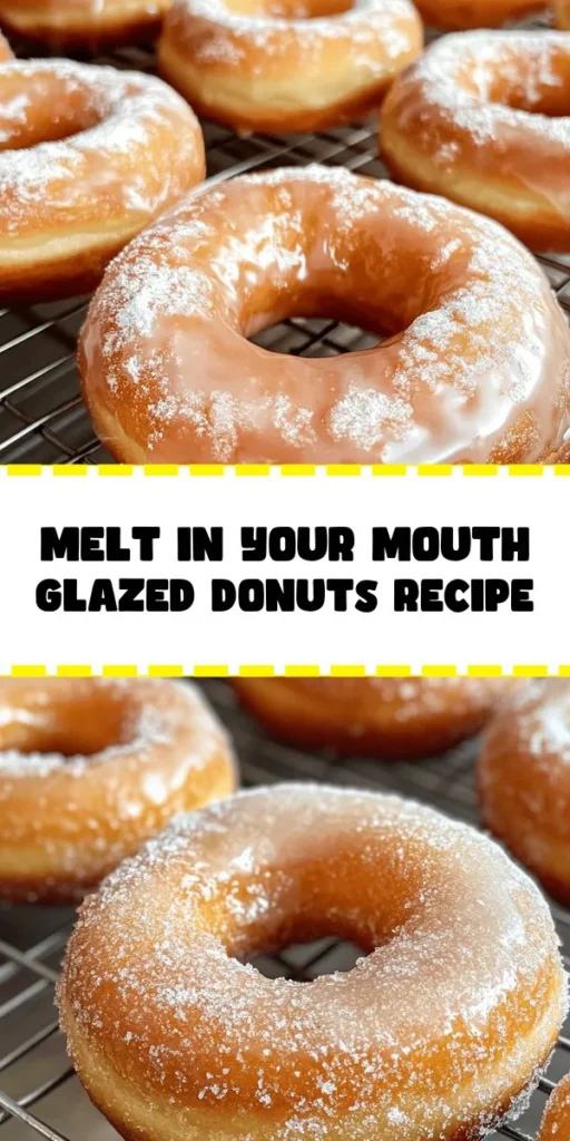 Treat yourself to these melt-in-your-mouth glazed donuts! With simple ingredients like flour, buttermilk, and a touch of vanilla, these homemade delights are perfect for any occasion. Follow our easy steps to create soft, fluffy donuts that are fried to golden perfection. Top them with a silky, sweet glaze for an irresistible finish. Ready in just 1.5 hours, these donuts are a must-try for any sweet tooth. Enjoy them warm or share them with friends!