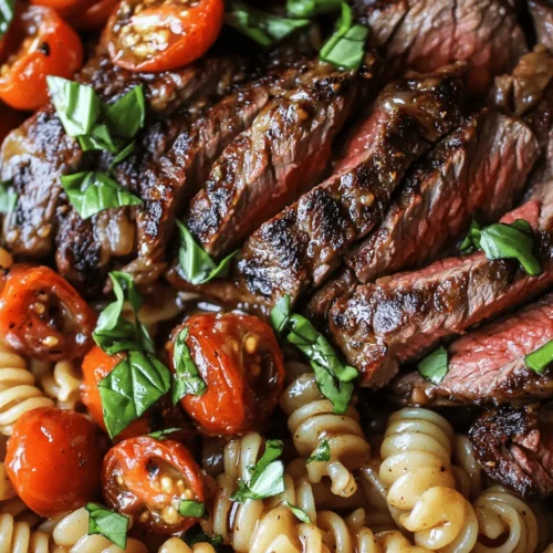 If you're in search of a dish that marries the tenderness of steak with a delightful blend of sweet and savory flavors, look no further than Sticky Honey Garlic Steak and Rotini. This recipe stands out as a culinary gem, offering a mouthwatering experience that can effortlessly transition from an ordinary weeknight dinner to a special occasion feast. The star of the dish, a succulent flank steak, is enveloped in a sticky glaze that combines honey, garlic, and ginger, resulting in a flavor explosion that tantalizes the taste buds.