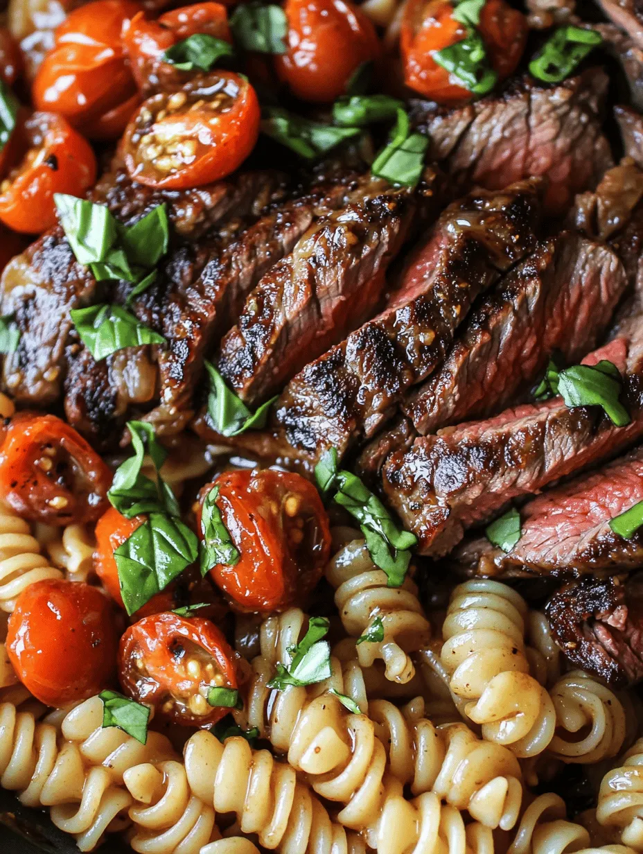 If you're in search of a dish that marries the tenderness of steak with a delightful blend of sweet and savory flavors, look no further than Sticky Honey Garlic Steak and Rotini. This recipe stands out as a culinary gem, offering a mouthwatering experience that can effortlessly transition from an ordinary weeknight dinner to a special occasion feast. The star of the dish, a succulent flank steak, is enveloped in a sticky glaze that combines honey, garlic, and ginger, resulting in a flavor explosion that tantalizes the taste buds.
