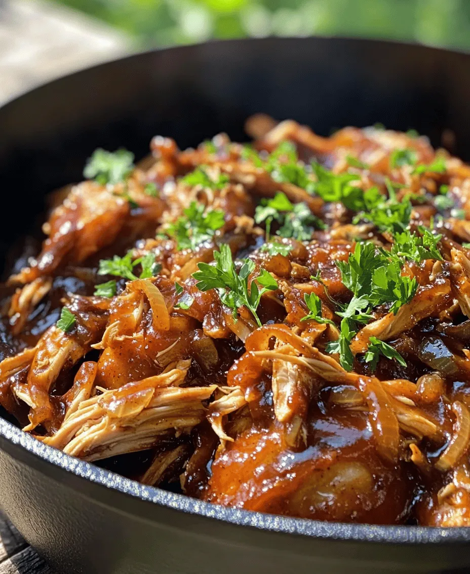 Pulled chicken is a beloved dish that boasts versatility and flavor, making it a popular choice for family dinners, potlucks, and gatherings. Whether served on a bun, atop a salad, or alongside your favorite sides, this dish can effortlessly adapt to various occasions and tastes. What truly elevates pulled chicken is the method of cooking it in a Dutch oven, a time-honored kitchen tool renowned for its ability to create tender, juicy meats infused with deep flavors.
