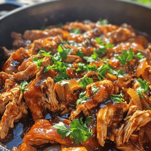 Pulled chicken is a beloved dish that boasts versatility and flavor, making it a popular choice for family dinners, potlucks, and gatherings. Whether served on a bun, atop a salad, or alongside your favorite sides, this dish can effortlessly adapt to various occasions and tastes. What truly elevates pulled chicken is the method of cooking it in a Dutch oven, a time-honored kitchen tool renowned for its ability to create tender, juicy meats infused with deep flavors.