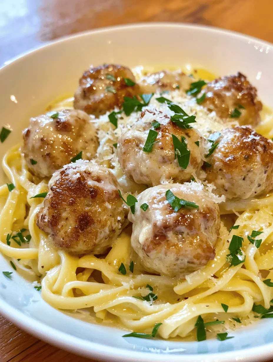 If you’re searching for a dish that combines comfort, flavor, and a touch of elegance, look no further than Garlic Butter Chicken Balls with Creamy Parmesan Pasta. This recipe not only delivers on taste but also offers a delightful dining experience that can elevate any occasion, whether it’s a cozy family dinner, a busy weeknight meal, or a special gathering with friends. With its enticing aroma of garlic, the richness of butter, and the creamy texture of Parmesan-infused pasta, this dish is sure to become a favorite in your household.