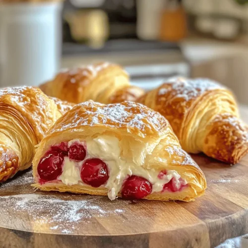 If you're looking for a delightful pastry that combines the creamy richness of cream cheese with the sweet burst of cherries, look no further than the air fryer cherry cream cheese croissants. This easy-to-make treat is perfect for breakfast, brunch, or a sweet snack any time of day. The air fryer not only makes preparation a breeze but also ensures that each bite is flaky and delicious. In this recipe, we’ll explore how to create these mouthwatering croissants with minimal effort and maximum flavor.