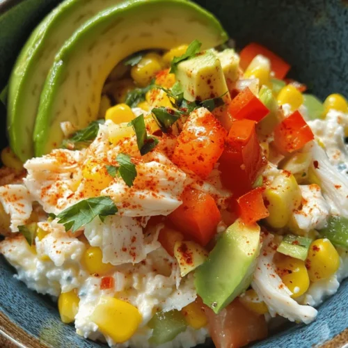 As the weather warms up and the days grow longer, the craving for light, refreshing meals often takes center stage. One dish that perfectly embodies this seasonal shift is the Cottage Cheese Crab Delight. This delightful seafood salad is not only quick to prepare but also packed with nutrients, making it an ideal choice for those seeking a healthy yet satisfying meal. The star of this dish is the creamy cottage cheese, which pairs beautifully with savory imitation crab meat, creating a delightful combination that is both indulgent and nutritious.