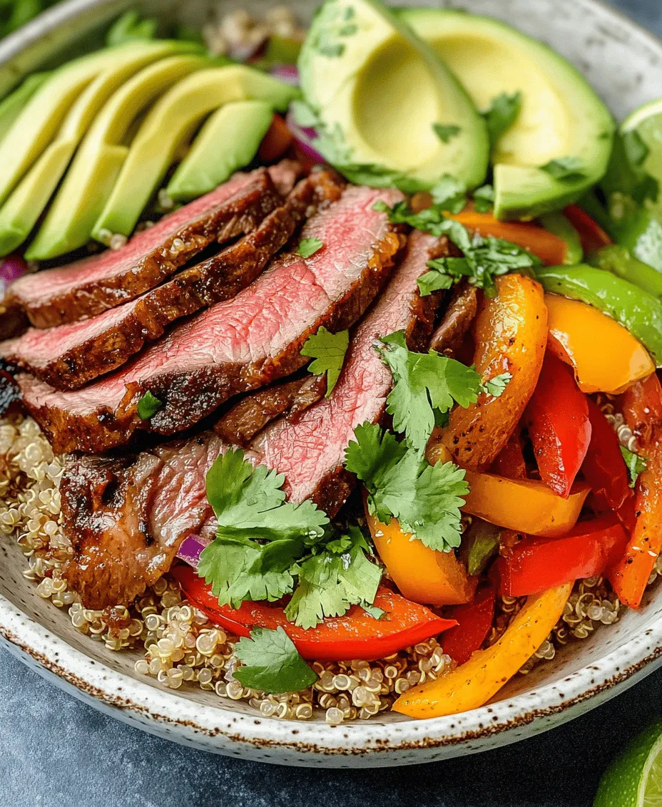 Steak fajita bowls have surged in popularity over the years, emerging as a go-to dish for those seeking a satisfying, flavorful meal that’s also nutritious. The beauty of a steak fajita bowl lies in its versatility; it can be tailored to fit a variety of dietary preferences and is perfect for anyone looking to incorporate more protein into their diet. Packed with vibrant colors, bold flavors, and an array of textures, this bowl is not just a feast for the stomach but also for the eyes.