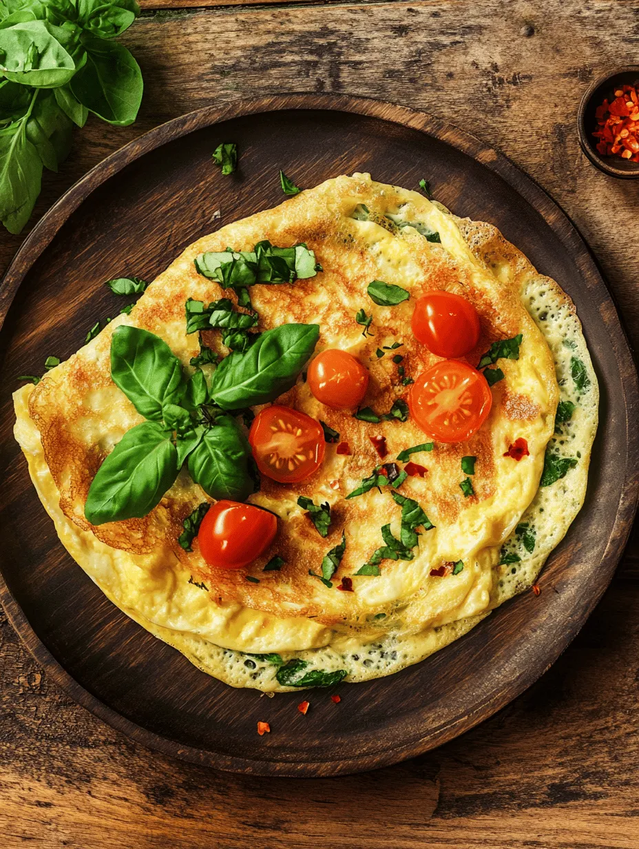 The Mozzarella Magic Omelet is a delightful and nutritious dish that embodies the essence of a perfect breakfast or brunch. This dish is not just a meal; it’s an experience that combines simplicity with flavor, making it appealing to a wide range of dietary preferences. Whether you are a health-conscious individual seeking a protein-packed start to your day, a busy professional looking for a quick meal, or a culinary enthusiast eager to experiment in the kitchen, this omelet will not disappoint.