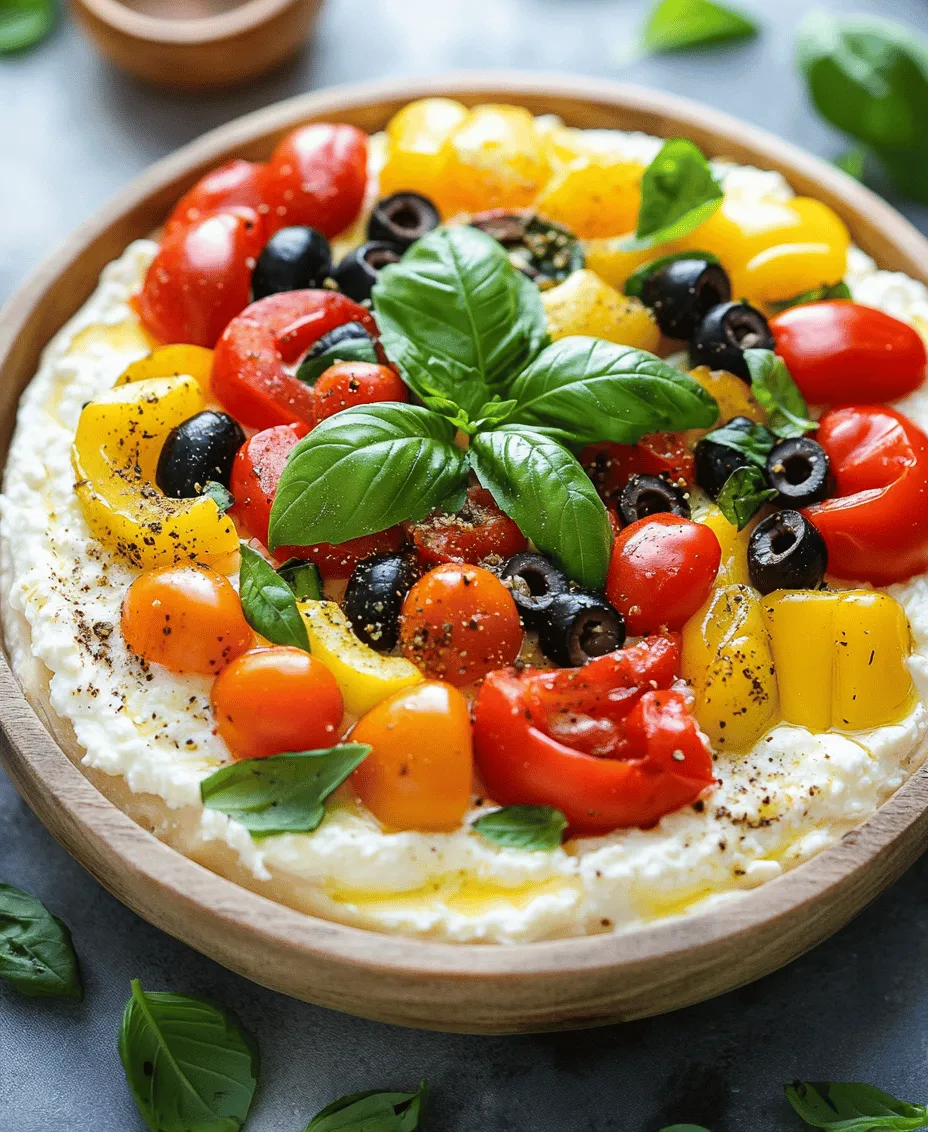 Cottage cheese is often hailed as a superfood, and for good reason. One of its most notable attributes is its <strong>high protein content</strong>, which plays a vital role in muscle building and repair. Each serving of cottage cheese contains a significant amount of protein, making it an excellent choice for those looking to increase their protein intake without adding excessive calories. This makes it particularly appealing to fitness enthusiasts and anyone looking to maintain a healthy lifestyle.” /></p>
</p>
<h3>Italian Seasoning: Common Herbs and Their Benefits</h3>
</p>
<p>Italian seasoning is a quintessential blend of various herbs that not only enhances the flavor of dishes but also contributes numerous health benefits. Typically, this blend includes oregano, basil, thyme, rosemary, and parsley. Each herb plays a unique role:</p>
</p>
<p>– <strong>Oregano</strong>: Rich in antioxidants, oregano is known for its antibacterial properties. It can aid in digestion and support a healthy immune system.</p>
<p>– <strong>Basil</strong>: This aromatic herb is packed with vitamins A, K, and C, and contains anti-inflammatory properties. Basil can also help reduce stress and promote heart health.</p>
<p>– <strong>Thyme</strong>: Thyme is often lauded for its antiseptic qualities and ability to help with respiratory issues. It is also a source of vitamins and minerals that support overall well-being.</p>
<p>– <strong>Rosemary</strong>: With its strong aroma, rosemary is known to enhance memory and concentration. It contains antioxidants and anti-inflammatory compounds that can aid digestion and improve circulation.</p>
<p>– <strong>Parsley</strong>: Often used as a garnish, parsley is a powerhouse of nutrients, including vitamins C and K. It can help detoxify the body and improve digestion.</p>
</p>
<p>Incorporating these herbs into your Cottage Cheese Pizza Bowl not only enhances its flavor but also elevates its nutritional profile.</p>
</p>
<h3>Garlic Powder and Onion Powder: Flavor Enhancers and Health Properties</h3>
</p>
<p>Garlic powder and onion powder are essential ingredients in many dishes, including our Cottage Cheese Pizza Bowl. Both serve as powerful flavor enhancers while providing health benefits:</p>
</p>
<p>– <strong>Garlic Powder</strong>: Known for its distinct flavor, garlic powder offers numerous health benefits. It contains allicin, which has been linked to reduced blood pressure and improved cardiovascular health. Garlic is also known for its anti-inflammatory and antimicrobial properties, making it a great addition to any dish.</p>
</p>
<p>– <strong>Onion Powder</strong>: This aromatic powder brings a mild sweetness and depth of flavor to recipes. Onions are rich in antioxidants and have been associated with lowering the risk of heart disease. They also contain quercetin, a compound that has anti-inflammatory effects and can help support the immune system.</p>
</p>
<p>Together, these powders elevate the flavor of your Cottage Cheese Pizza Bowl while also contributing to a healthier meal.</p>
</p>
<h3>The Role of Salt and Pepper in Enhancing Taste</h3>
</p>
<p>Salt and pepper are fundamental seasonings that play a crucial role in enhancing the overall taste of any dish, including the Cottage Cheese Pizza Bowl.</p>
</p>
<p>– <strong>Salt</strong>: It enhances flavors and can help balance sweetness in dishes. It also aids in bringing out the natural flavors of the ingredients. When used in moderation, salt can make the dish more enjoyable without overwhelming it.</p>
</p>
<p>– <strong>Pepper</strong>: Freshly cracked black pepper adds a subtle heat and complexity to the flavors. It also contains piperine, which may help improve digestion and absorption of nutrients.</p>
</p>
<p>Using these seasonings thoughtfully will ensure that your Cottage Cheese Pizza Bowl is not only delicious but also well-balanced in flavor.</p>
</p>
<h3>Step-by-Step Guide to Making the Cottage Cheese Pizza Bowl</h3>
</p>
<h4>Preparation Method</h4>
</p>
<p>1. <strong>Creating the Cottage Cheese Base</strong>:</p>
<p>– Begin by choosing a large mixing bowl. Add 2 cups of cottage cheese to the bowl. Opt for low-fat or full-fat versions based on your dietary preference.</p>
<p>– Incorporate 1/2 cup of your favorite marinara sauce into the cottage cheese. This will create a creamy, flavorful base. Stir until well combined, ensuring that the marinara is evenly distributed throughout the cottage cheese.</p>
<p>– Add your Italian seasoning blend (about 1 tablespoon), along with 1 teaspoon of garlic powder and 1 teaspoon of onion powder. Mix thoroughly until all the spices are evenly integrated.</p>
</p>
<p>2. <strong>Layering the Toppings</strong>:</p>
<p>– Now, it’s time to add toppings. Start by spreading the cottage cheese mixture evenly in a baking dish (a 9×9-inch dish works well).</p>
<p>– For visual appeal, arrange the toppings in sections or patterns. Begin with a layer of chopped bell peppers, followed by sliced mushrooms, and then a sprinkle of olives.</p>
<p>– If using protein (like cooked chicken or turkey sausage), distribute it evenly across the top. Finish with a generous layer of shredded mozzarella cheese or dairy-free cheese alternatives.</p>
</p>
<p>3. <strong>Ensuring Even Baking</strong>:</p>
<p>– Before baking, ensure that the toppings are evenly distributed. This will help them cook uniformly and prevent any ingredients from burning or becoming too dry.</p>
</p>
<h4>Baking the Dish</h4>
</p>
<p>1. <strong>Understanding Oven Settings and Temperature</strong>:</p>
<p>– Preheat your oven to 375°F (190°C). This temperature allows the cheese to melt beautifully while ensuring that the vegetables cook through without becoming mushy.</p>
<p>– Use the middle rack for even heat distribution; this prevents the bottom from burning while ensuring that the top cooks nicely.</p>
</p>
<p>2. <strong>Significance of Baking Time</strong>:</p>
<p>– Bake for approximately 25 to 30 minutes. After the first 20 minutes, keep an eye on the dish. You want the cheese on top to be bubbly and golden brown, indicating that it has melted perfectly.</p>
<p>– If the cheese is browning too quickly, you can cover the dish loosely with aluminum foil to prevent further browning while allowing the dish to complete cooking.</p>
</p>
<h3>Serving Suggestions and Variations</h3>
</p>
<h4>Presenting the Dish</h4>
</p>
<p>1. <strong>Creative Garnishing</strong>:</p>
<p>– Once your Cottage Cheese Pizza Bowl is out of the oven, consider garnishing it with fresh herbs such as basil or parsley for added color and flavor. A sprinkle of red pepper flakes can add a bit of heat.</p>
<p>– Serve with a side of mixed greens drizzled with balsamic vinaigrette for a refreshing contrast.</p>
</p>
<p>2. <strong>Portion Control</strong>:</p>
<p>– The Cottage Cheese Pizza Bowl is hearty and satisfying. When serving, consider using an ice cream scoop for uniform portions. This method not only makes serving easier but also ensures that everyone gets a balanced amount of toppings.</p>
</p>
<h4>Exploring Variations</h4>
</p>
<p>1. <strong>Dietary Substitutions</strong>:</p>
<p>– For a vegan option, substitute cottage cheese with a dairy-free ricotta or blended tofu mixed with nutritional yeast to create a creamy texture. Use vegan cheese for the topping.</p>
<p>– For those with gluten sensitivities, ensure that your marinara sauce is gluten-free, or make a homemade version using fresh tomatoes and herbs.</p>
</p>
<p>2. <strong>Creative Toppings</strong>:</p>
<p>– Experiment with different proteins such as ground turkey, crumbled tempeh, or even chickpeas for a plant-based protein boost.</p>
<p>– Add unique vegetables like spinach, zucchini, or artichoke hearts for a colorful and nutritious mix. Consider using sun-dried tomatoes for an intense flavor punch.</p>
</p>
<h3>Conclusion: Embracing the Cottage Cheese Pizza Bowl as a Healthy Meal Option</h3>
</p>
<p>The Cottage Cheese Pizza Bowl is an innovative and delicious way to enjoy the flavors of pizza while maintaining a focus on nutrition. This recipe not only satisfies cravings but also provides a versatile base that can be adapted to various dietary needs. With the richness of cottage cheese and the abundance of toppings, it’s an excellent meal choice for those looking to indulge without compromising their health.</p>
</p>
<p>Embracing this recipe allows you to experiment with flavors, textures, and ingredients, making it perfect for weeknight dinners or meals with friends and family. As you explore new ways to enjoy wholesome ingredients, the Cottage Cheese Pizza Bowl stands out as a delightful and nutritious option for any occasion. Whether you’re looking for a quick lunch or a satisfying dinner, this dish is bound to impress. Enjoy crafting your own version today!</p>
<div id=