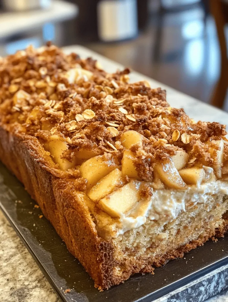 As the leaves begin to change and the air turns crisp, our cravings for warm, comforting desserts become irresistible. Among the myriad of fall flavors, few can compare to the delightful combination of apples and cinnamon. This Apple Crisp Cheesecake Bread embodies the essence of autumn, bringing together the moist, dense texture of apple bread, the rich and creamy indulgence of cheesecake, and the satisfying crunch of a crisp topping. It is more than just a dessert; it’s a cozy treat that can be enjoyed at breakfast, as an afternoon snack, or as a delightful end to a hearty meal.