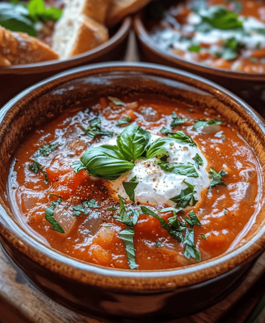 There’s something inherently comforting about a warm bowl of tomato soup. It evokes memories of chilly nights spent curled up on the couch, a soothing remedy for the soul. Tomato soup, especially when made from scratch, is a culinary delight that not only satisfies hunger but also warms the heart. The beauty of homemade soup lies in its ability to enhance flavor and nutrition, allowing you to control the ingredients and tailor the dish to your preferences.