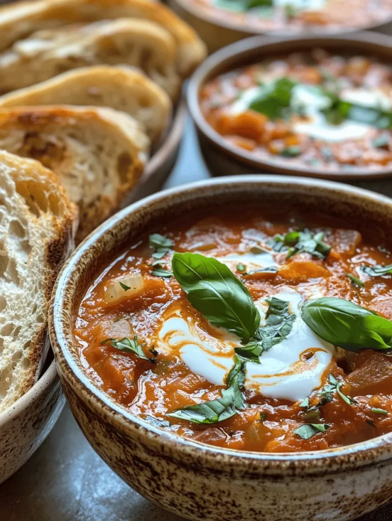 There’s something inherently comforting about a warm bowl of tomato soup. It evokes memories of chilly nights spent curled up on the couch, a soothing remedy for the soul. Tomato soup, especially when made from scratch, is a culinary delight that not only satisfies hunger but also warms the heart. The beauty of homemade soup lies in its ability to enhance flavor and nutrition, allowing you to control the ingredients and tailor the dish to your preferences.