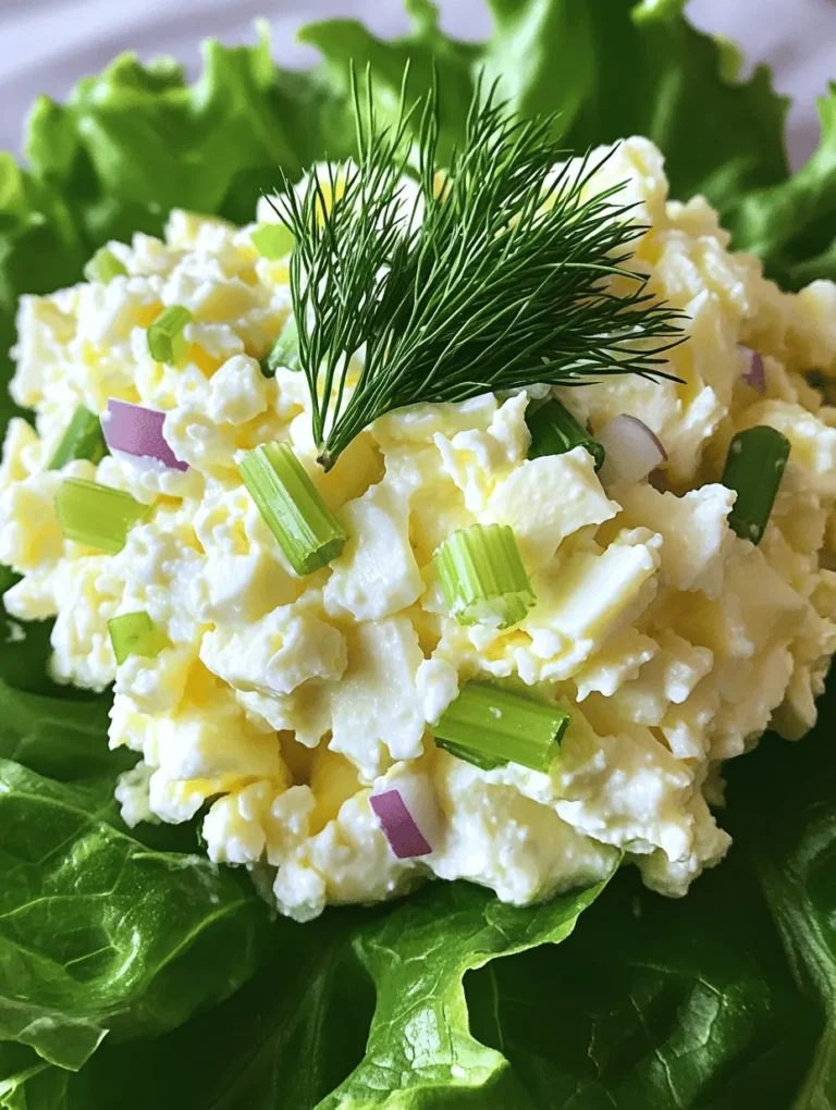 In today's culinary landscape, where health-conscious eating and flavor go hand in hand, finding the perfect recipe that balances both can be a challenge. Enter the Cottage Cheese Egg Salad Delight, a dish that epitomizes this balance. This delightful salad combines protein-rich ingredients, making it not only satisfying but also nutritionally beneficial. Whether you're looking for a quick lunch option, a picnic dish, or a satisfying snack, this egg salad recipe fits the bill perfectly.