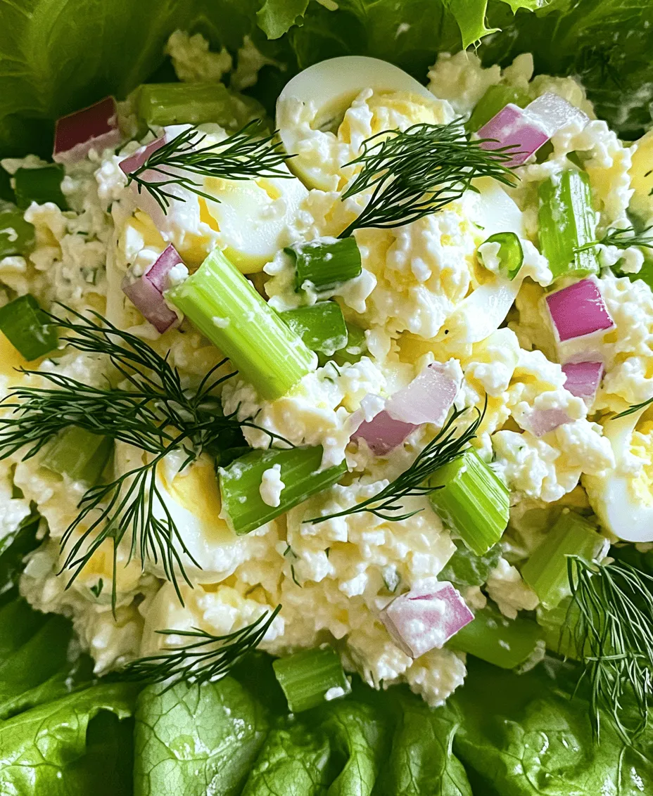 In today's culinary landscape, where health-conscious eating and flavor go hand in hand, finding the perfect recipe that balances both can be a challenge. Enter the Cottage Cheese Egg Salad Delight, a dish that epitomizes this balance. This delightful salad combines protein-rich ingredients, making it not only satisfying but also nutritionally beneficial. Whether you're looking for a quick lunch option, a picnic dish, or a satisfying snack, this egg salad recipe fits the bill perfectly.