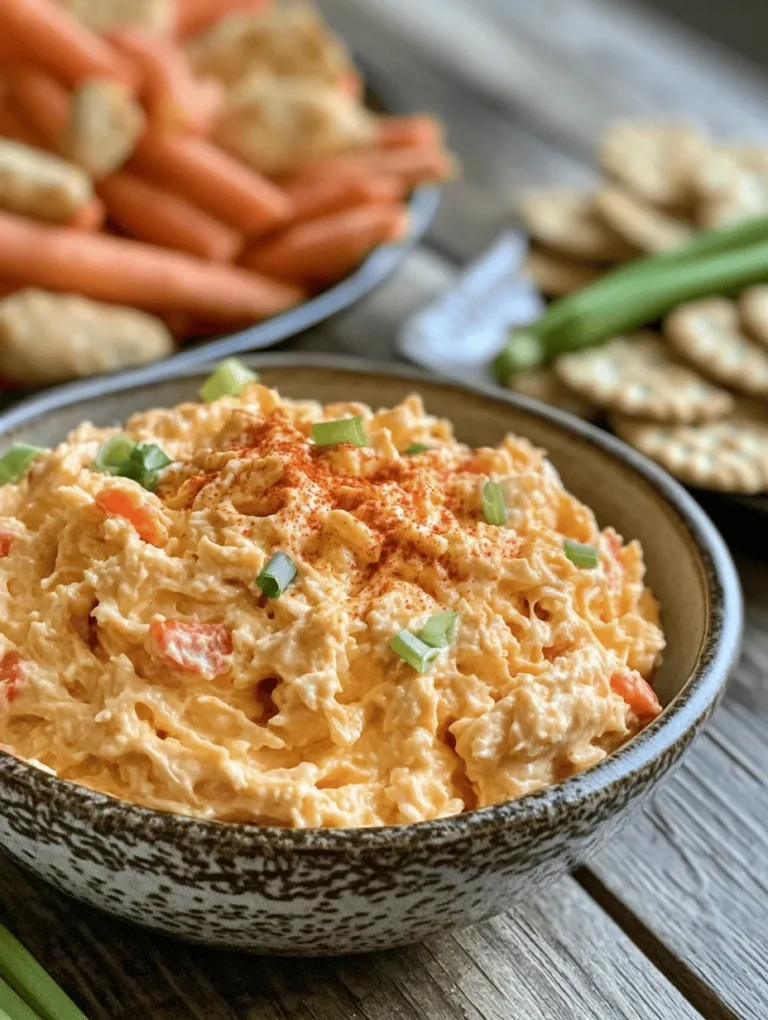 Pimento cheese is a culinary treasure deeply rooted in Southern tradition, beloved for its creamy, tangy flavor and versatile uses. Often referred to as "the caviar of the South," this simple yet indulgent spread has graced picnics, parties, and family gatherings for generations. Its rich history and regional variations have made it a staple in Southern kitchens, where it's enjoyed by many as a dip, a sandwich filling, or even as a topping for burgers and crackers.