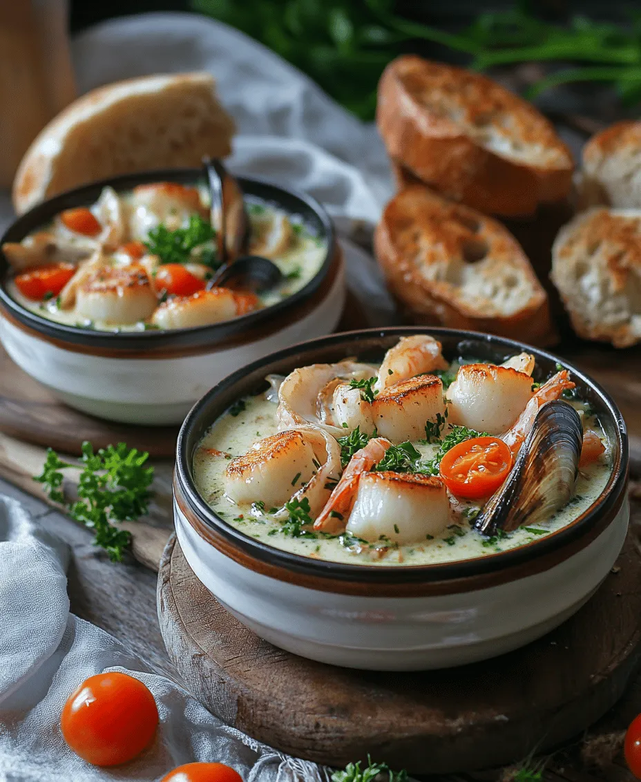 Gourmet Seafood Cassolette is a dish that embodies the essence of coastal cuisine, marrying the rich flavors of the sea with sophisticated cooking techniques. Originating from the French culinary tradition, the cassolette is a baked dish typically served in a small casserole dish, known for its hearty and comforting nature. This particular version highlights a medley of seafood, making it not only a feast for the palate but also a visual spectacle.