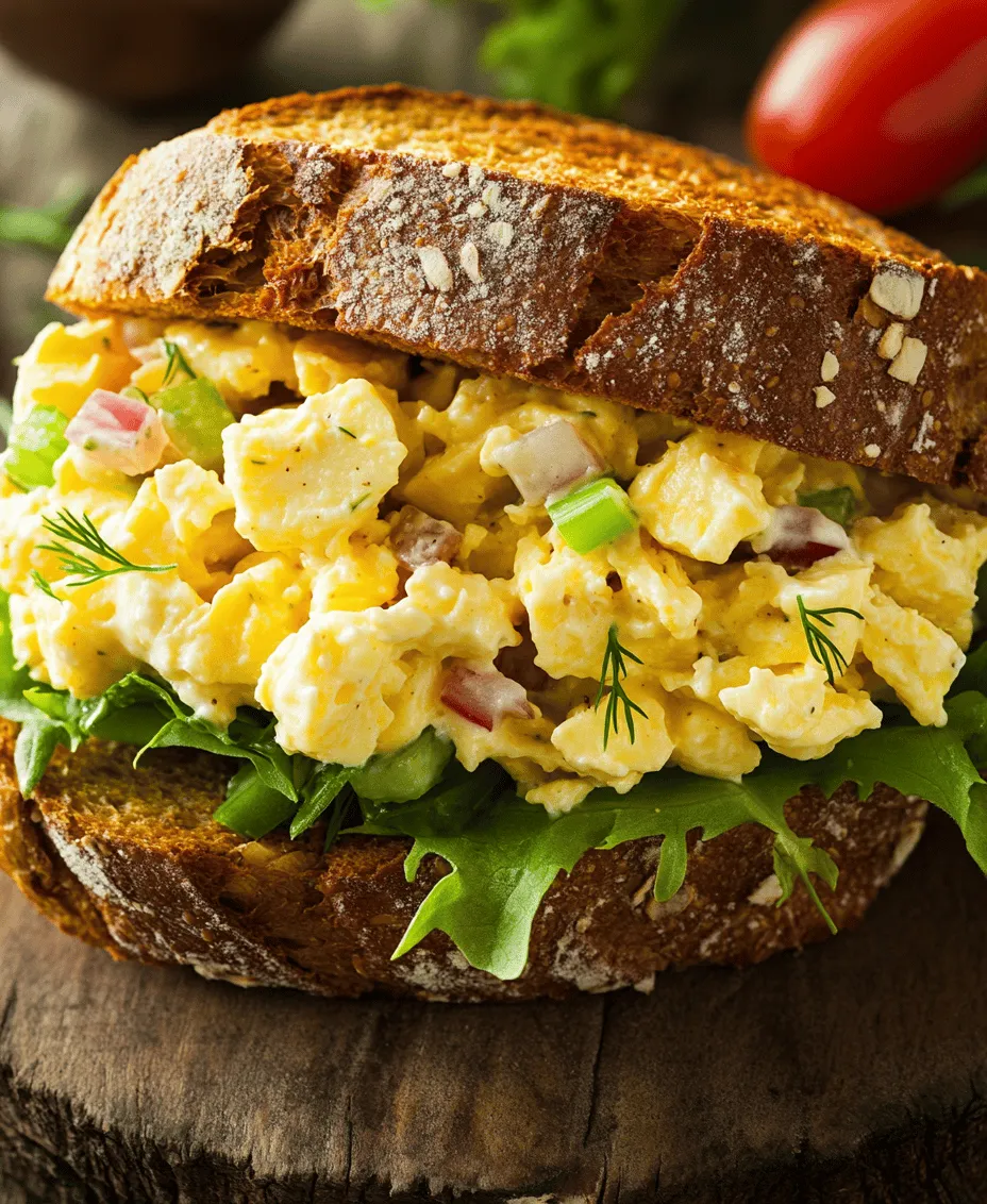 The egg salad sandwich is a beloved classic that has graced lunch tables and picnics for generations. This delightful dish combines the rich, creamy texture of egg salad with the satisfying crunch of fresh vegetables, all nestled between two slices of bread. Not only is it easy to make, but it’s also incredibly versatile, allowing for personal twists that cater to individual tastes.
