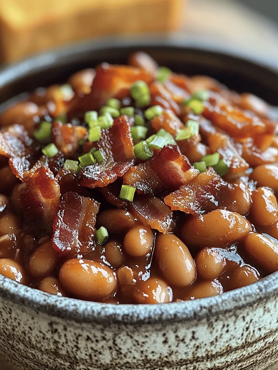 Baked beans hold a significant place in American cuisine, embodying the essence of home cooking. They reflect a simplistic yet hearty approach to food that resonates with many, especially in the South and Midwest. Cowboy Baked Beans, in particular, carry a rustic charm that is synonymous with cowboy culture, where hearty meals were essential for sustaining energy during long days on the range. The communal aspect of sharing this dish is also noteworthy; there's something heartwarming about gathering around a table filled with food, laughter, and good company.