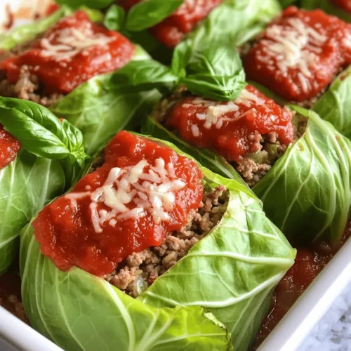 Italian Stuffed Cabbage Rolls, or "involtini di cavolo," exemplify the heartwarming essence of Italian cuisine. This dish, with its rich history and comforting flavors, holds a special place in many Italian households. Traditionally, cabbage rolls are a way to use up leftover ingredients, making them a practical choice for families. Today, they are celebrated as a beloved comfort food that brings together loved ones around the dinner table.