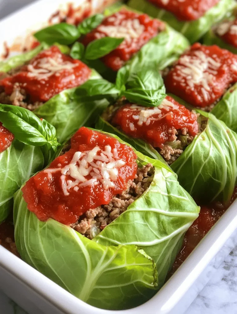 Italian Stuffed Cabbage Rolls, or "involtini di cavolo," exemplify the heartwarming essence of Italian cuisine. This dish, with its rich history and comforting flavors, holds a special place in many Italian households. Traditionally, cabbage rolls are a way to use up leftover ingredients, making them a practical choice for families. Today, they are celebrated as a beloved comfort food that brings together loved ones around the dinner table.