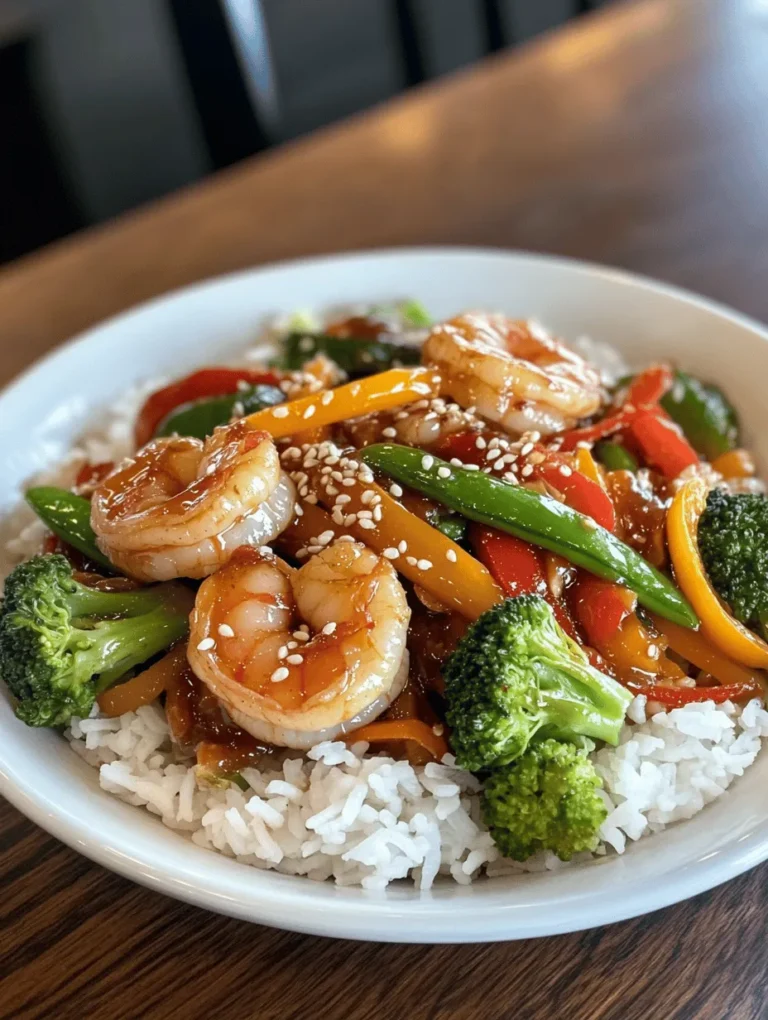 Stir-fries have become a beloved staple in kitchens around the world, celebrated not only for their delicious flavors but also for their simplicity and speed. Originating in Asian cuisines, the stir-fry method combines high heat with quick cooking techniques, allowing ingredients to retain their vibrant colors and nutritional value. Among the myriad of stir-fry options, the Quick & Colorful Shrimp and Veggie Stir-Fry stands out as a delightful dish that balances convenience with healthfulness. This recipe is not only a feast for the eyes with its bright vegetables but also a powerhouse of nutrition, making it an ideal choice for busy weeknights or a quick lunch.