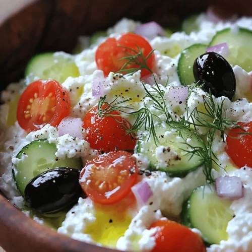 In recent years, the trend of healthy eating has gained significant momentum, with more individuals seeking ways to incorporate fresh, wholesome ingredients into their daily meals. As people become increasingly aware of the importance of nutrition, they are turning toward dishes that not only satisfy their taste buds but also promote better health. One such dish that perfectly embodies this ethos is the Refreshing Cottage Cheese and Cucumber Salad. This vibrant salad is not only nutritious but also incredibly versatile, making it an ideal choice for various occasions, including summer picnics, quick lunches, or light dinners.