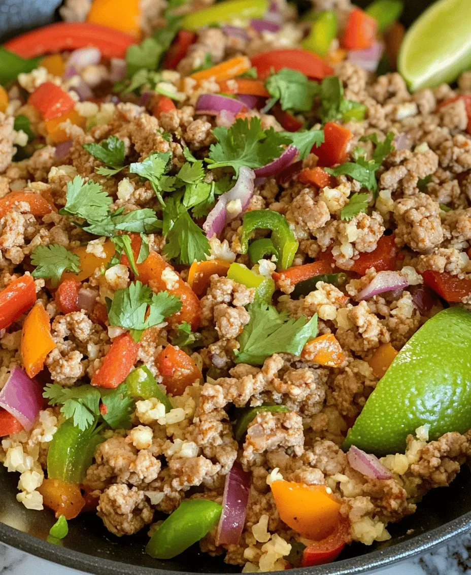 Welcome to a culinary adventure that blends health and flavor in a delightful way—welcome to Spicy Turkey Cauliflower Rice! This dish is a vibrant and nutritious option perfect for anyone looking to enjoy a hearty meal without the extra carbs. As more people embrace healthier eating habits, cauliflower rice has become a go-to ingredient for those seeking low-carb alternatives. It not only provides a satisfying base but also carries a wealth of health benefits that make it an ideal choice for various dietary lifestyles, including keto, paleo, and gluten-free diets.