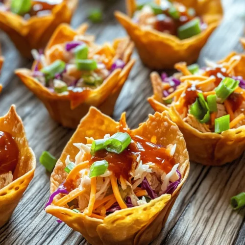Applebee's Chicken Wonton Tacos have gained a devoted following, becoming a favorite among casual diners looking for a delightful mix of flavors and textures. These crispy, savory tacos are not just a meal; they offer a unique dining experience that blends Asian and American culinary influences. The dish features crispy wonton wrappers filled with seasoned chicken, fresh coleslaw, and drizzled with ranch dressing and sweet chili sauce, making it a perfect appetizer or light meal that tantalizes the taste buds.