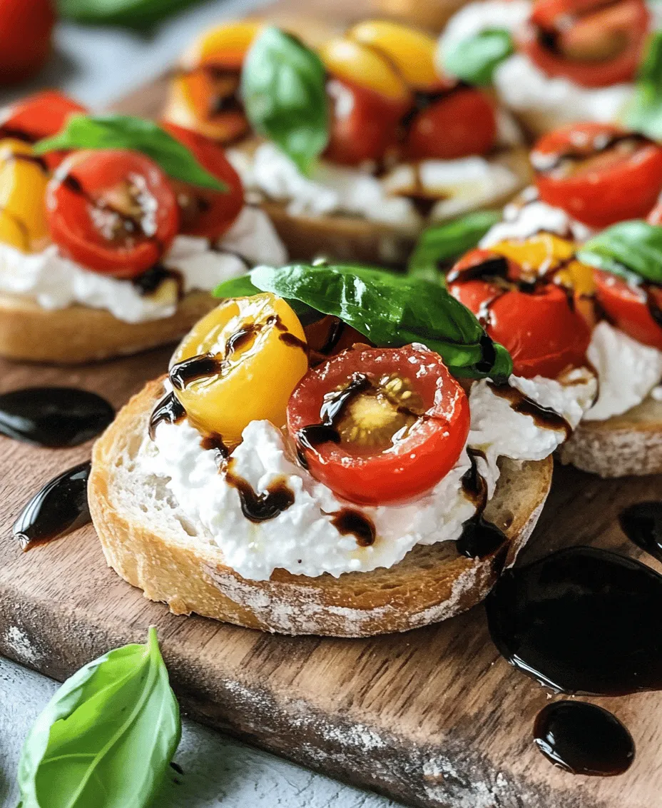When crafting Whipped Feta Bruschetta, the quality and freshness of each ingredient play a crucial role in achieving the dish's delightful flavor profile. Let’s break down the key components that contribute to this appetizer’s success.