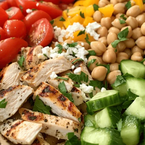 In today's health-conscious world, finding delicious meals that are both nutritious and satisfying can be a challenge. Enter the Protein-Packed Chicken Pasta Salad—an ideal dish for busy lifestyles, meal prepping, or simply enjoying a fresh and vibrant meal. This recipe combines wholesome ingredients with a protein boost from grilled chicken and chickpeas, making it a perfect choice for lunch or dinner.