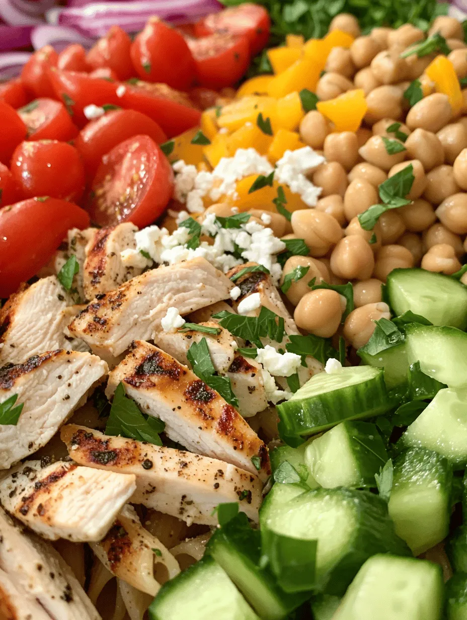 In today's health-conscious world, finding delicious meals that are both nutritious and satisfying can be a challenge. Enter the Protein-Packed Chicken Pasta Salad—an ideal dish for busy lifestyles, meal prepping, or simply enjoying a fresh and vibrant meal. This recipe combines wholesome ingredients with a protein boost from grilled chicken and chickpeas, making it a perfect choice for lunch or dinner.