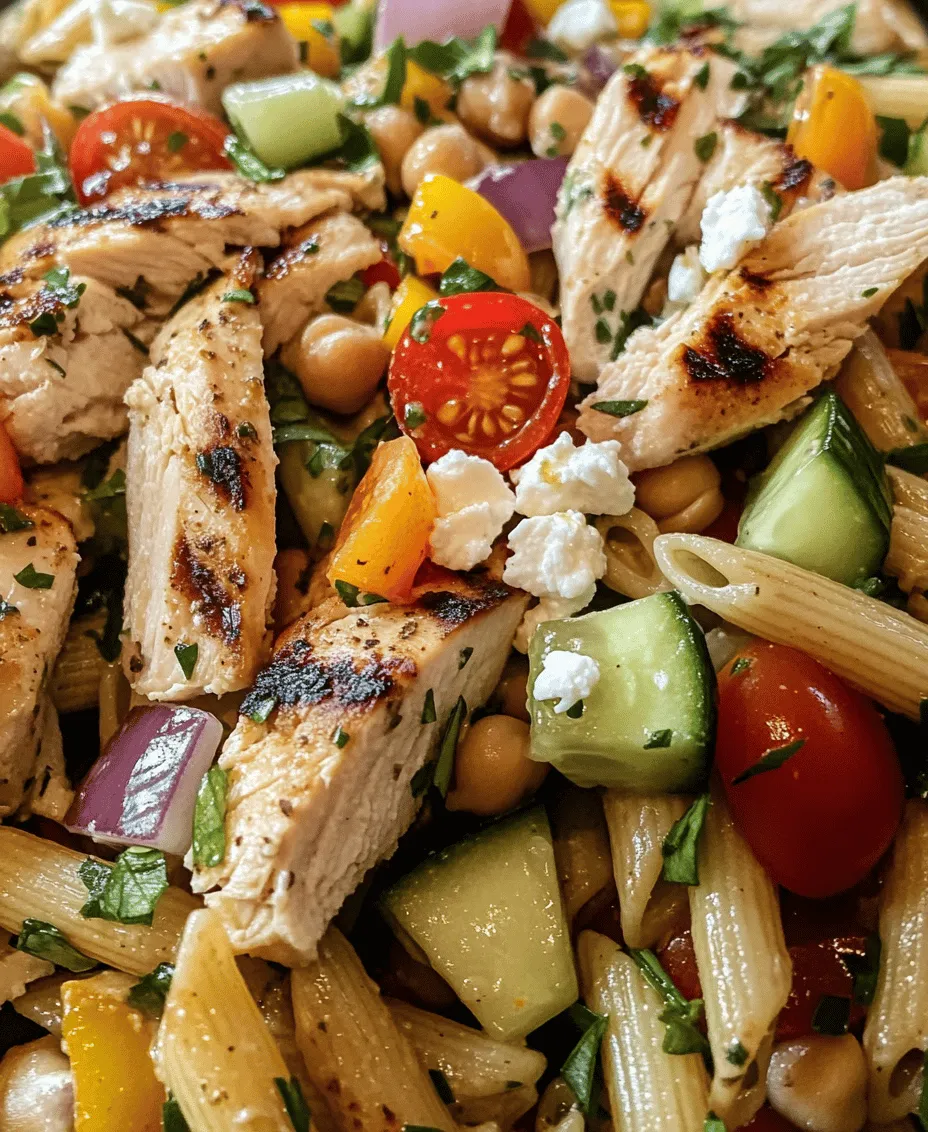 In today's health-conscious world, finding delicious meals that are both nutritious and satisfying can be a challenge. Enter the Protein-Packed Chicken Pasta Salad—an ideal dish for busy lifestyles, meal prepping, or simply enjoying a fresh and vibrant meal. This recipe combines wholesome ingredients with a protein boost from grilled chicken and chickpeas, making it a perfect choice for lunch or dinner.