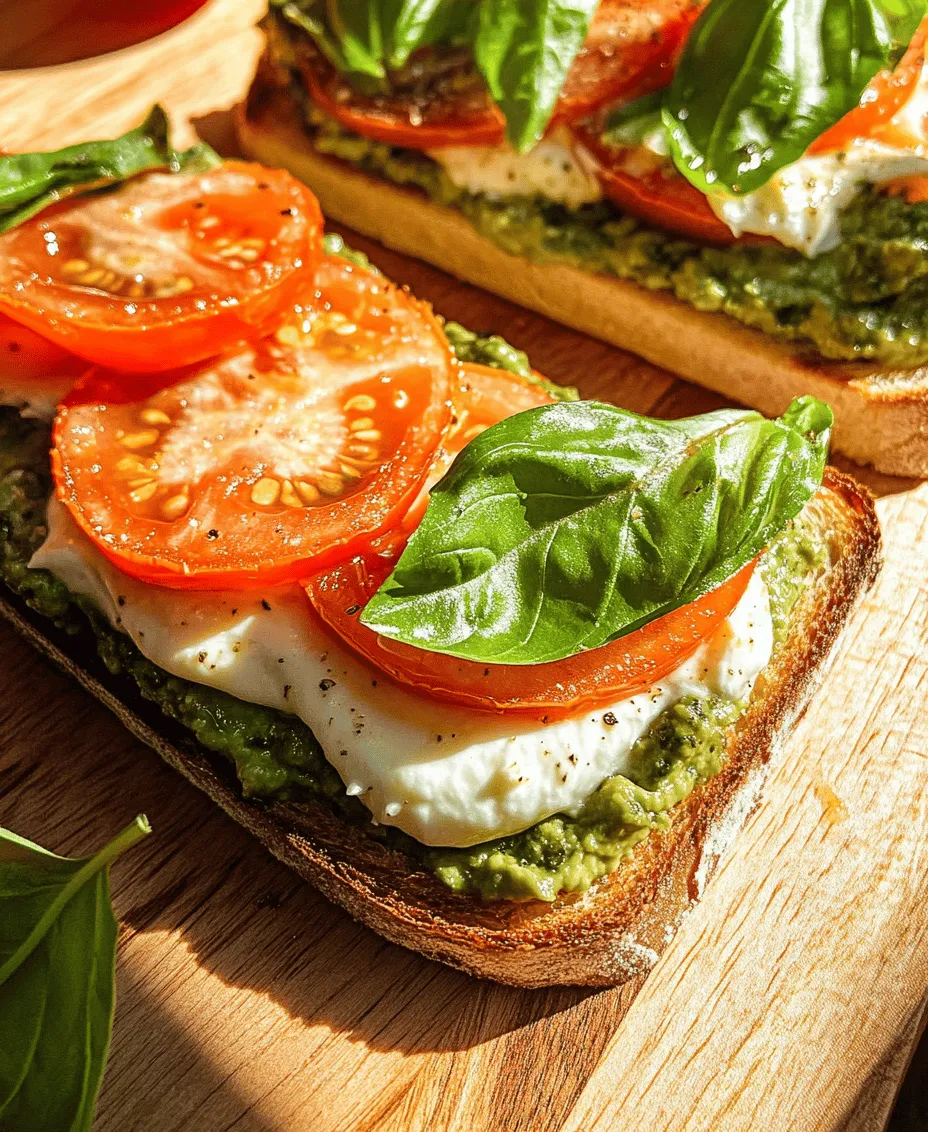 To create the perfect Creamy Avocado & Mozzarella Tomato Grilled Cheese, it's essential to understand the ingredients that contribute to its rich flavors and satisfying textures. Each component plays a crucial role, ensuring every bite is a harmonious blend of taste and nutrition.