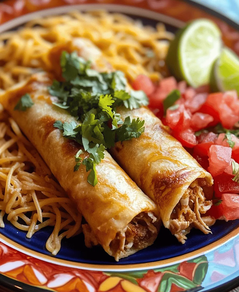 Crunchy Chicken Flautas paired with Savory Fideo Fiesta is more than just a meal; it is a delightful celebration of flavors and textures that reflect the rich tapestry of Mexican cuisine. Flautas, which translate to 