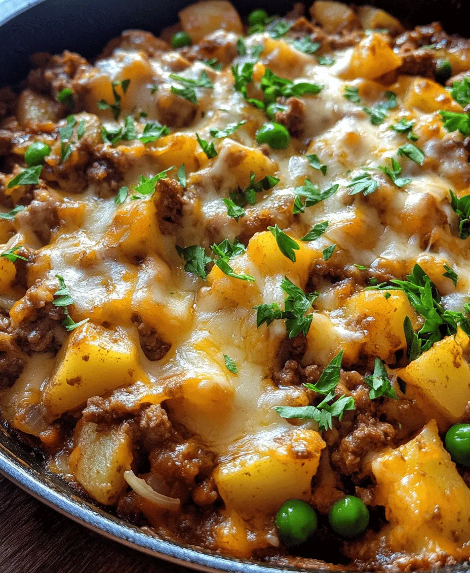 When it comes to comfort food, few meals can compete with the warmth and satisfaction of a cheesy meat and potato skillet. This dish is not only a feast for the taste buds but also a lifesaver for busy families and anyone looking to whip up a delicious meal without the hassle of extensive cleanup. The One-Pan Cheesy Meat & Potato Skillet combines savory ground meat, tender potatoes, and melty cheese into one hearty dish that epitomizes convenience and flavor.
