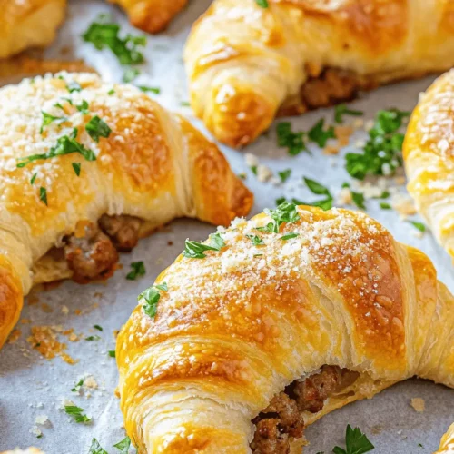 In the world of appetizers and snacks, savory sausage cream cheese crescents stand out as a delightful treat that effortlessly combines flavors and textures. Perfect for gatherings, game days, or a cozy family dinner, this recipe is not only easy to make but also a crowd-pleaser. The simplicity of the ingredients, paired with the deliciousness of cooked sausage and creamy cheese, makes these crescents an irresistible option.
