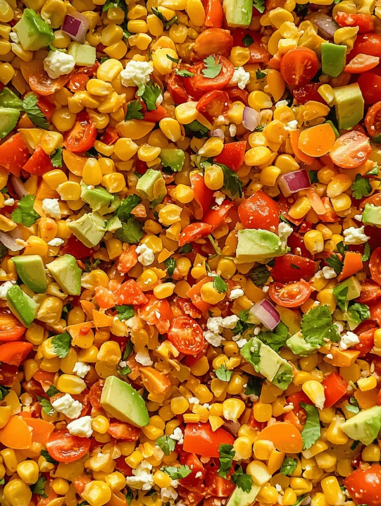 As the sun shines brighter and the days grow longer, the arrival of summer brings a treasure trove of fresh produce just waiting to be showcased. Among the season's best offerings is the Sunny Delight Corn Salad, a dish that bursts with color, flavor, and nutrition. This salad is not only a feast for the eyes but also a celebration of the vibrant, refreshing tastes of summer.