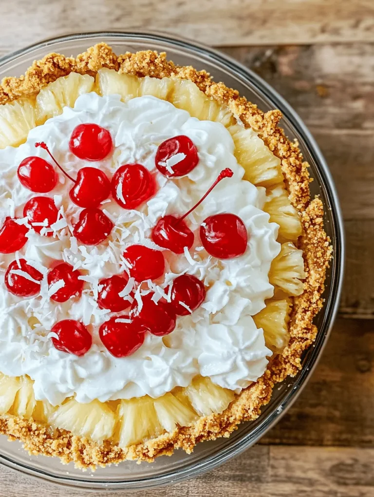 Hawaiian cuisine is a vibrant tapestry woven from a rich history of cultural influences, including Polynesian, Asian, and American flavors. This unique culinary blend celebrates tropical ingredients that evoke the lush landscapes and warm weather of the islands. One such delightful creation is the Tropical Bliss Hawaiian Pie, a refreshing dessert that encapsulates the essence of summer in every bite.