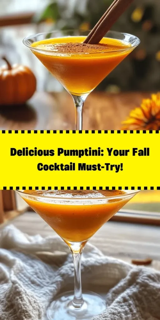 Indulge in the flavors of fall with this irresistible Pumptini cocktail! Combining smooth vanilla vodka, rich pumpkin puree, and a touch of homemade pumpkin spice syrup, this drink is sure to impress. Finished with heavy cream and a hint of lemon, each sip is creamy and spiced to perfection. Whether you're hosting a gathering or enjoying a cozy night in, this festive cocktail is a must-try. Elevate your autumn vibes with the ultimate pumpkin cocktail bliss!